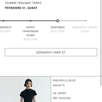 Zara'dan Aldığım Ürün Teslim Edilmedi Ve Ücret İadesi De Yapılmadı