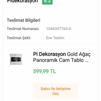 Pi Dekorasyon İlgisizliği Ve Siparişi Yollamaması