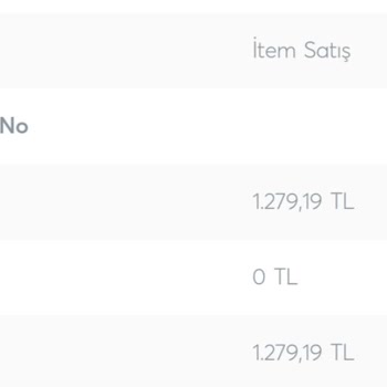 İtemsatis Paramı Yüklemiyor