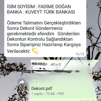 Almira.butikk (Instagram) Kargom Gelmedi Ve Geri Dönüş Sağlanmamaktadır.