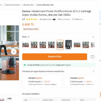 Karaca Züccaciye Siparişim Kargoya Verilmiyor Hatalı Fiyat Veriliyor