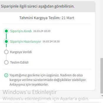 Karaca Züccaciye Siparişim Kargoya Verilmiyor Hatalı Fiyat Veriliyor