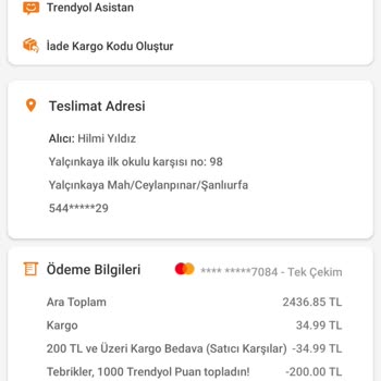 Yurtiçi Kargo Viranşehir Şubesi Kargoyu Dağıtıma Çıkartmıyor