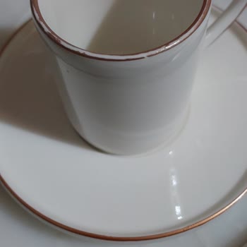 English Home Elde Yıkamaya Rağmen Yaldızları Dökülen Fincan Takımı Hayal Kırıklığı