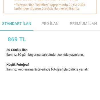 Sahibinden Ücretsiz İlan Hakkı Varken Ücret Talep Ediyorlar!