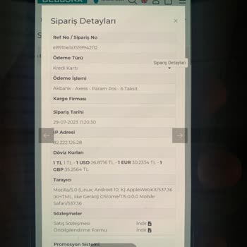 Bellona Bozuk Mal Satıyor Malının Arkasında Değil
