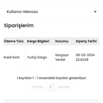 Faya Boutique Siparişi Teslim Edilmedi