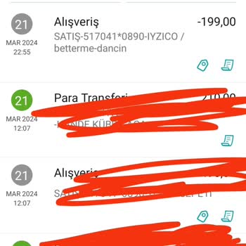 Betterme İznim Olmadan Para Çekimi