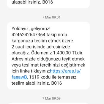 Nushi.tr (Instagram) Değişim Ürünü Gelmedi
