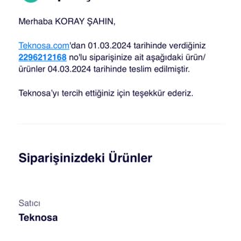 Teknosa Sattığı Malın Arkasında Durmuyor