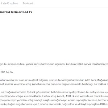 Onvo Servis Ücreti Saçmalığı