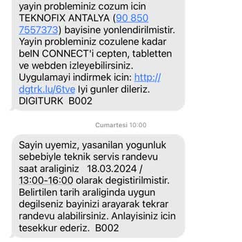 Digiturk Çalışmayan Cihaz Bağlıyor