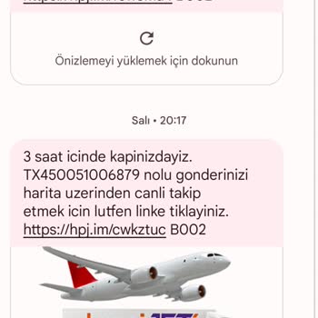 Hepsijet Geldi Diye Mesaj Atilan Gelmeyen Kargo
