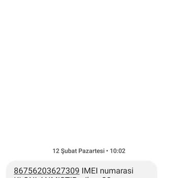 Trendyol IMEI Kodu Kopyalanmış Ürün... Telefon Kapandı.