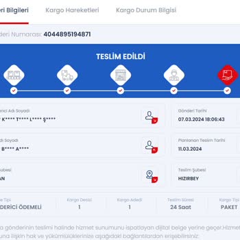 Aras Kargo Hızırbey Şubesi Kargomu Kaybetti