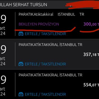 Tiktak Provizyon Ücretim Geri Ödenmedi