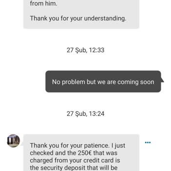 Booking Müşteriyi Asla Korumuyor Haksiz Yere İade Edilmeyen Depozito!