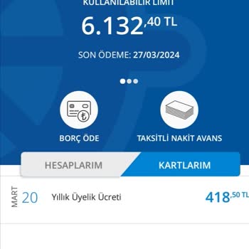 Denizbank Yıllık Üyelik Ücreti