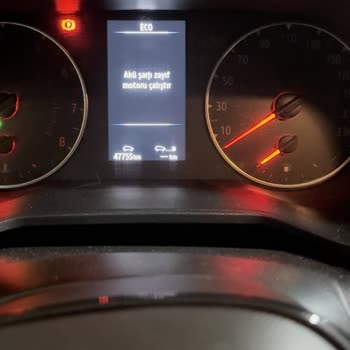 Renault Akü Şarjı Zayıf