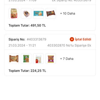 Migros Siparişimi Nedensiz Bir Şekilde İptal Etti