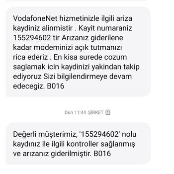 Vodafone Ev İnternet Problemi