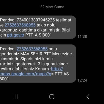 PTT Kargo Teslim Edilmeyen Kargom