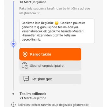 Hepsiburada Siparişimi 1 Aydır Teslim Etmiyor