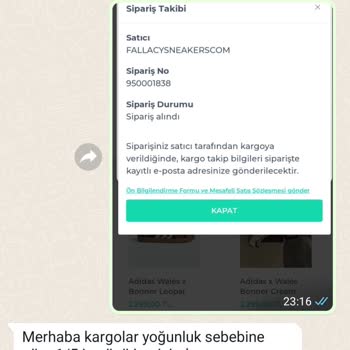 Shopier Uygulamasındaki Mağaza Siparişimi İptal Etmedi