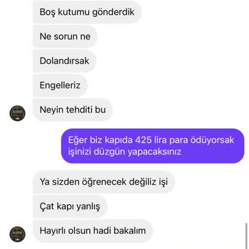 Adde Gold İmitasyon Yanlış Ürün Gönderip Dalga Geçiyor