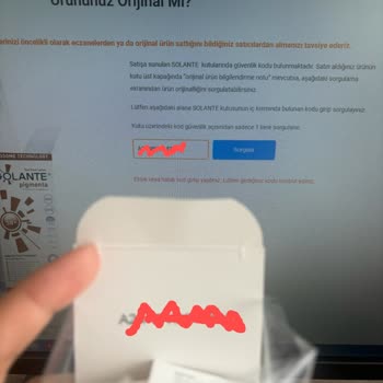 Dermoaktif Orijinal Ürün Satmıyor