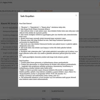 Trendyol Ve Mağaza Hüsranı: Arızalı Ürün Ve İade Çilesi
