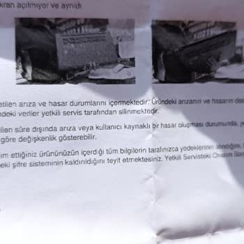 Lenovo Bilgisayar Lenovo Ideapad'de Beklenmedik Menteşe Arızası