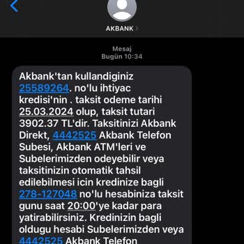 Akbank Eskide Kalmış. Mobil Bankacılıktan Ödeme Kabul Etmiyor.