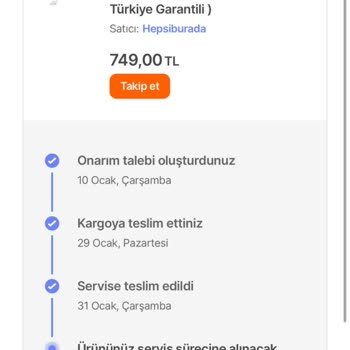 2 Yıl Önceki Ürün Fiyatını Vermek İsteyen Hepsiburada