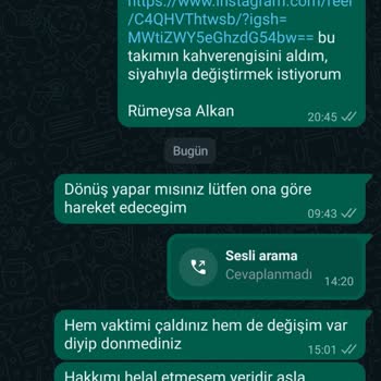 Almira.butikk (Instagram) Parayı Aldıktan Sonra İletişim Bitti