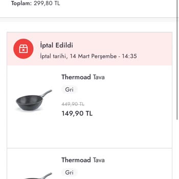 Boyner Haber Vermeden Sipariş İptal Ediyor!