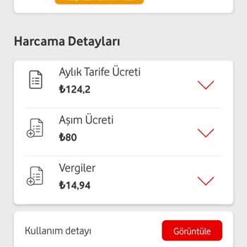 Vodafone Onayım Olmadan Paket Aşım Ücreti Yansıtarak Ek Paket Tanımlıyorlar