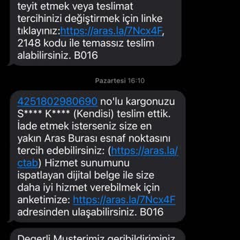 Bingöl Aras Kargo Kargoların Dağıltılması