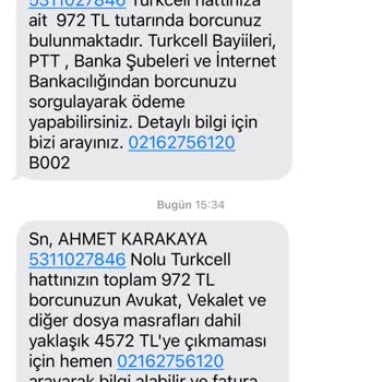 Turkcell Recom Alacak Rahatsız Etmesi