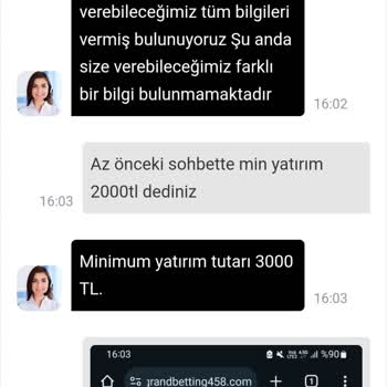 Grandbetting Paraya Çöküyor Ya Sizi Engellemekle Tehdit Ediyor