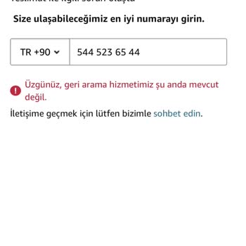 Amazon Teslimat Sorunu Hk