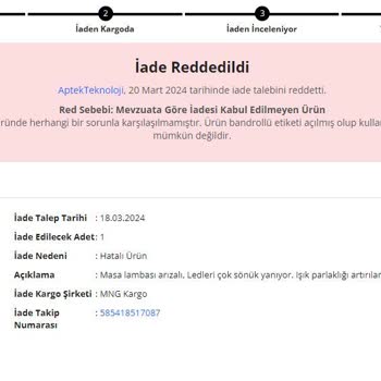 N11 Ürün İade Sorunu