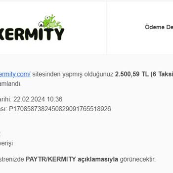 Kermity.com Sitesi Alışverişim Hk