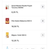 Migros Sanal Marketten Ödemesini Yaptığım Siparişim Teslim Edilmedi.