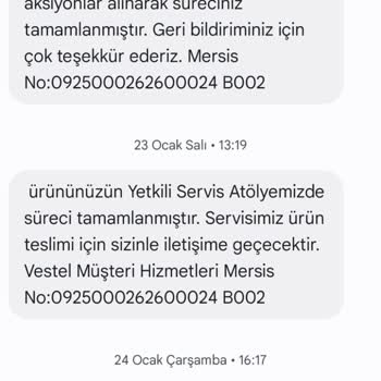 Vestel Km-96201 Kurutma Makinesi Kurutmuyor!