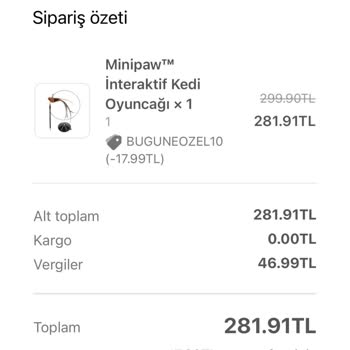 Minipaw Kedi Oyuncağı Hakkında