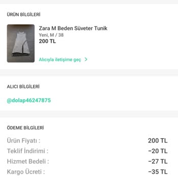 Dolap 2 Kez Haksız Yere Kargo Ücreti Kesti