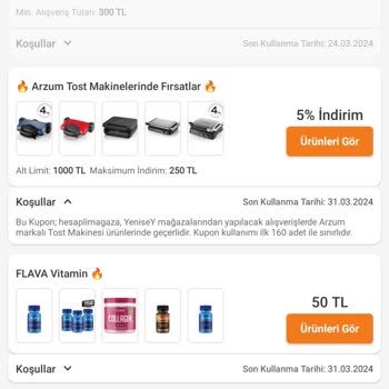 Trendyol Kuponlarla İnsanları Yanlış Yönlendiriyor