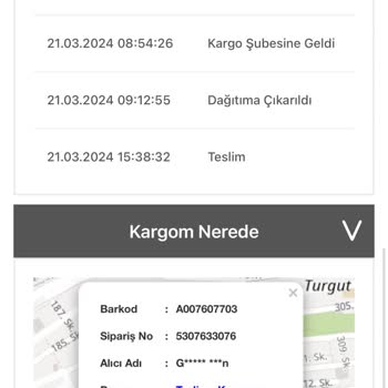 Bir Günde Kargo A101'den Alınan Terlik Başkasına Teslim Edildi!