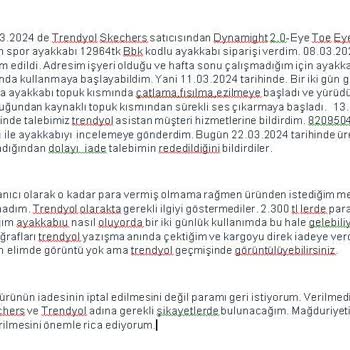 Skechers Ayakkabı DEFORMASYONU-Trendyol Skechers Satıcısı